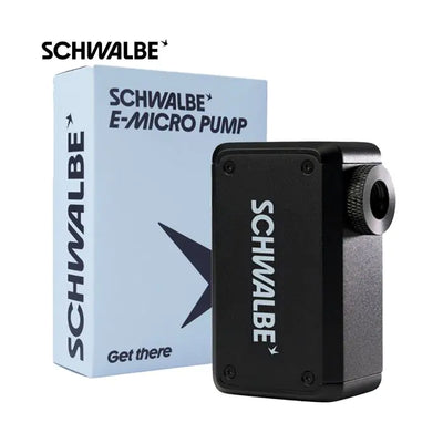 Pompa Schwalbe e-micro con adattatore testa pompa SCV