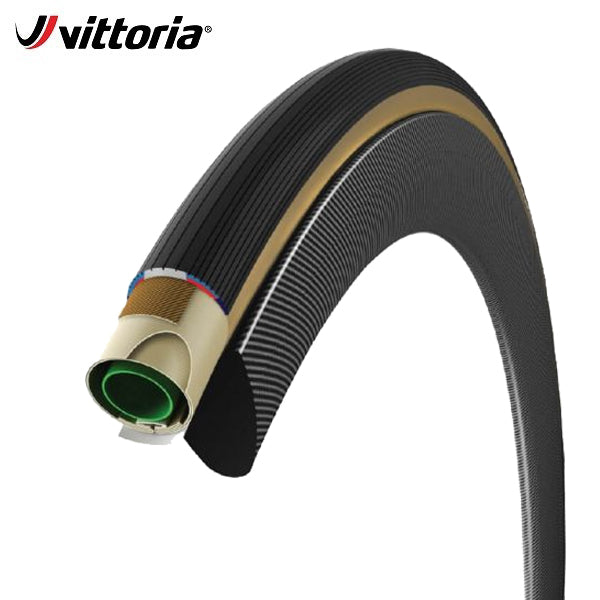 Tubo Vittoria 25-622 corsa con grafene g+ nero-trasparente