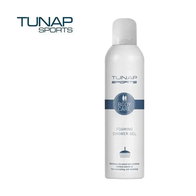 Tunap sports foaming shower gel 200 ml (pack = 12 pcs)