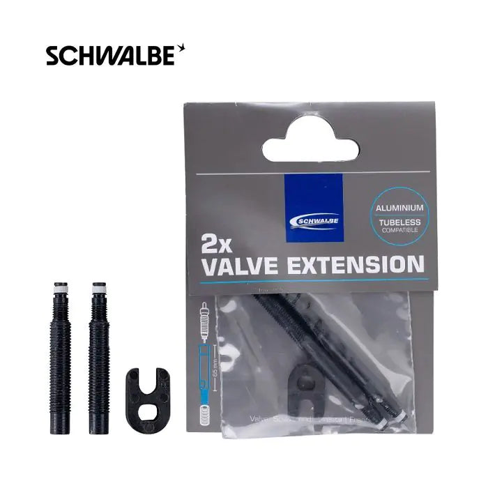 Extensión de la válvula Schwalbe por 2 pcs