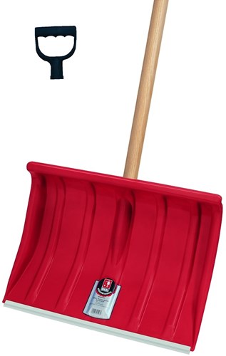 Pala da neve in plastica Idealspaten-bredt 40 cm + d.pc. - 40400040 - 40400040