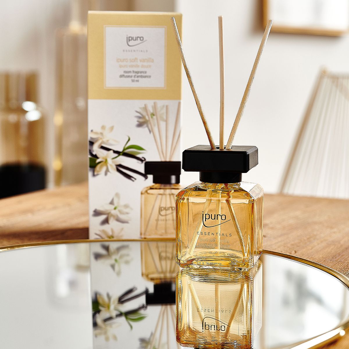 Ipuro ipuro geurdiffuser soft vaniglia 50 ml