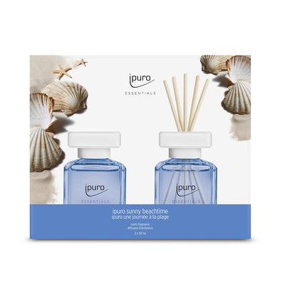 Ipuro Ipuro Geurdiffuser Sunny Beachtime 2 x 50 ml
