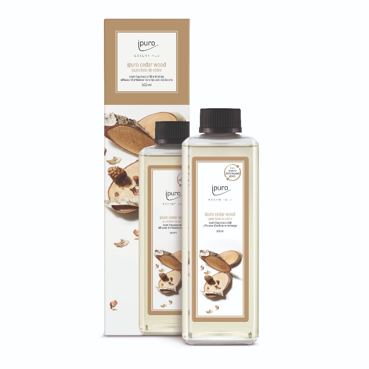 Ipuro Geurdiffuser Riewar Cedar Wood 500ml