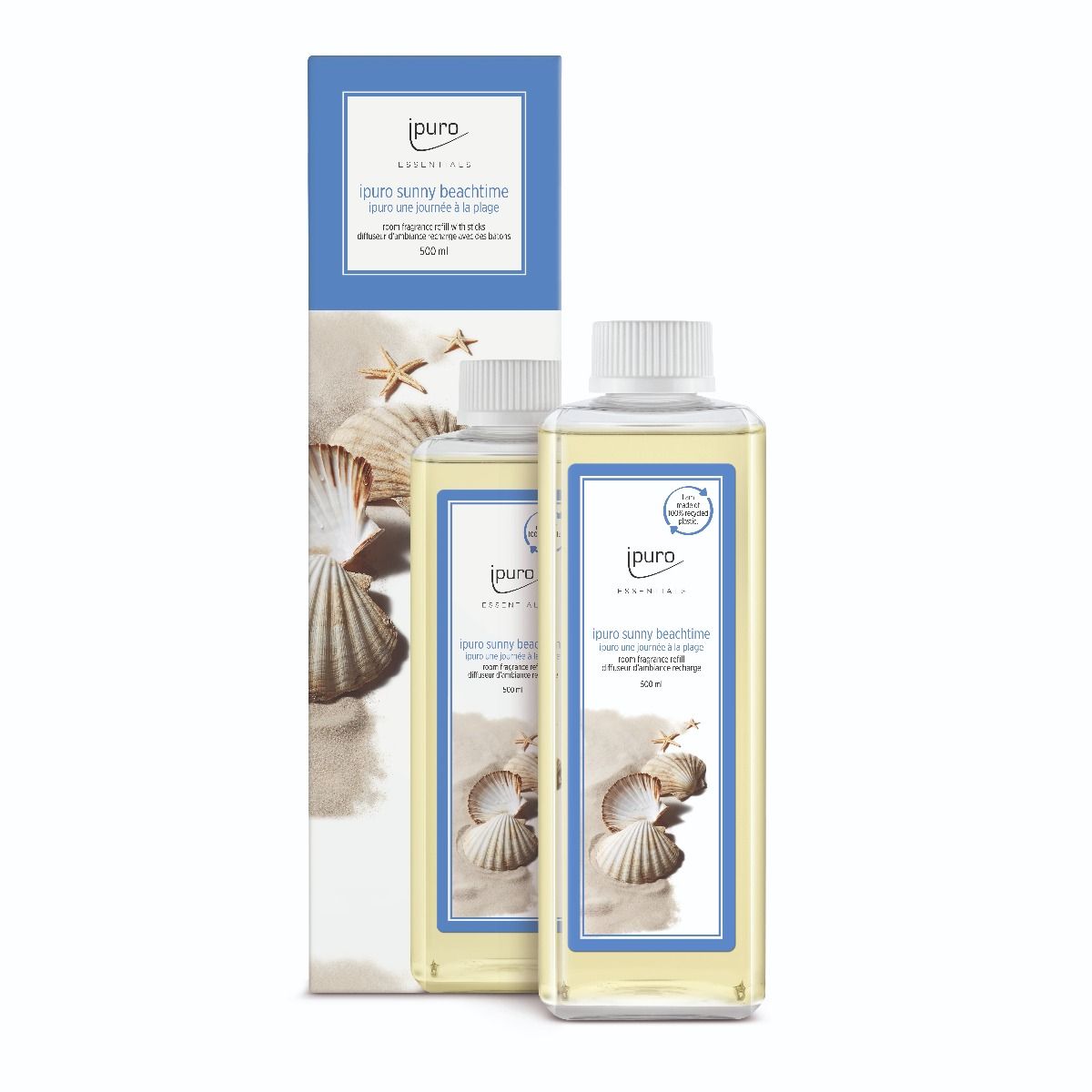 Ipuro ipuro geurdiffuser recarga Sunny Beactime 500ml