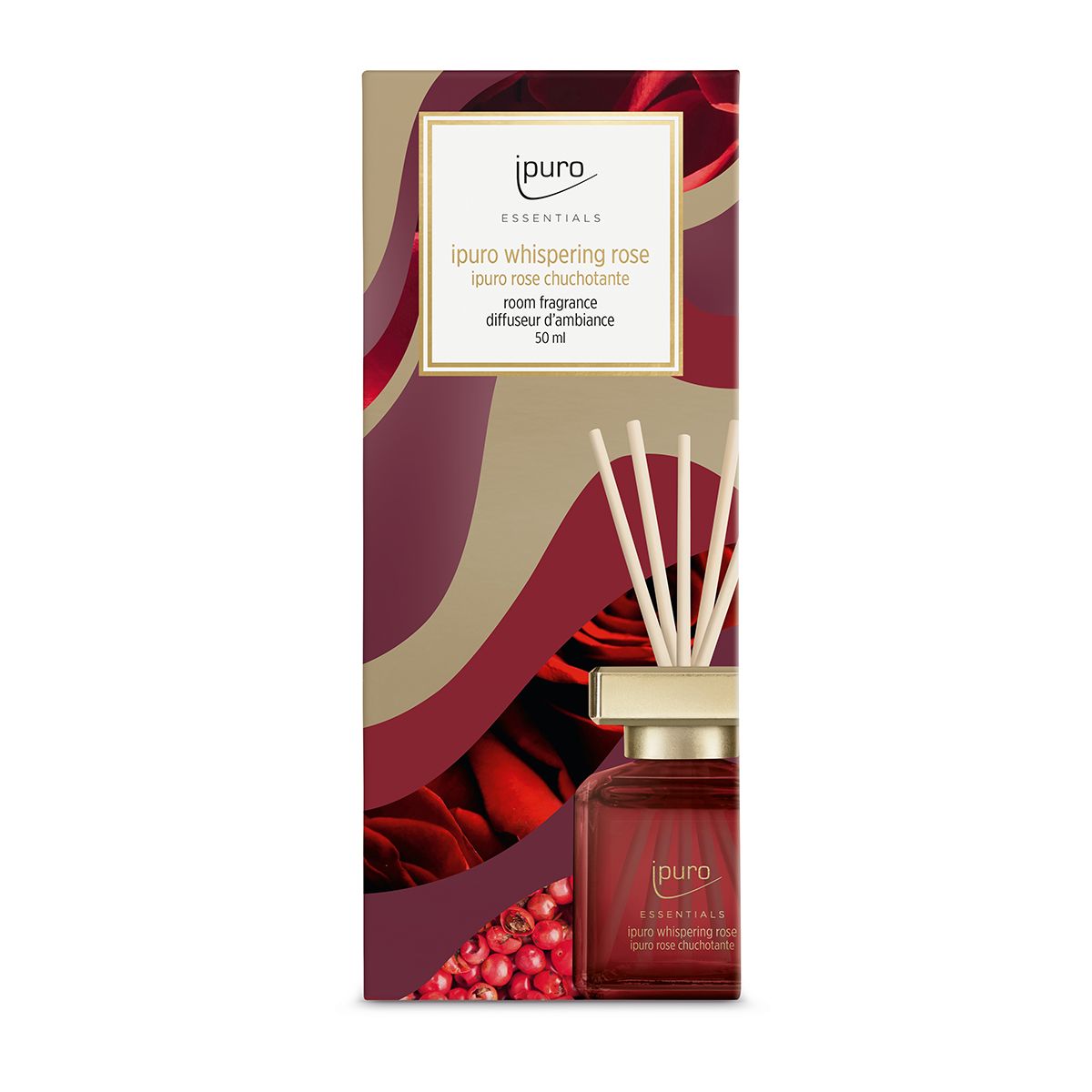 Ipuro difusor de fragancia rosa susurrante 50ml