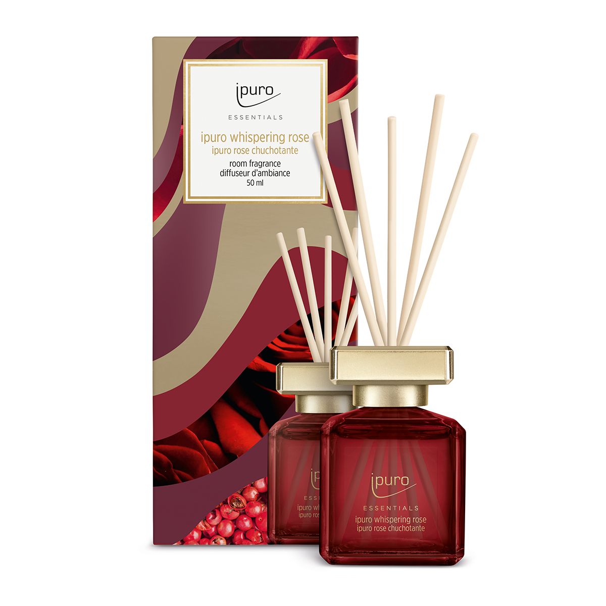 Ipuro difusor de fragancia rosa susurrante 50ml