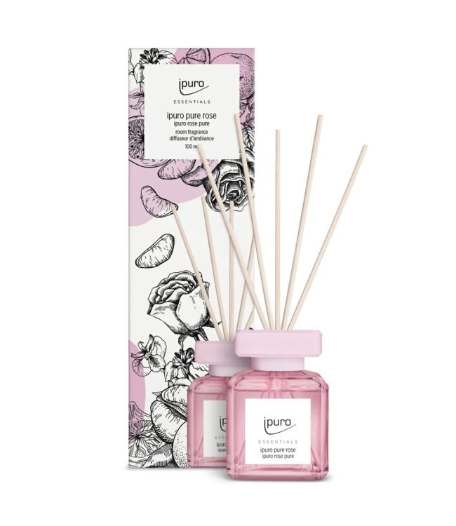 Ipuro geurdiffuser rosa pura 100ml