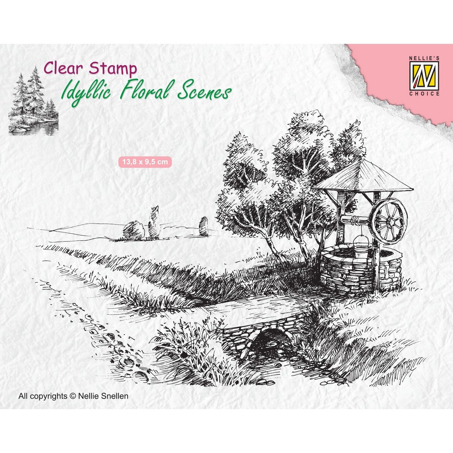 La scelta di Nellie • scene floreali idilliache con un buon timbro