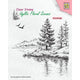 Nellie's choice • idyllic floral scenes clear stempel winter water's edge (110x110mm)