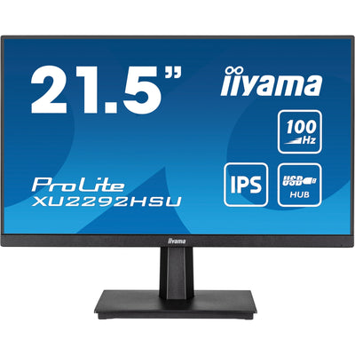 Iiyama prolite xu2292hsu-b6 21.5 monitor (zwart, hdmi, displayport, 4x usb-a)