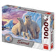 Dinotoys dino puzzle - orsi polari con segreti nascosti - 1000 pezzi