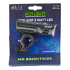 IKZI-Light faro Alu LED Mr Brightside Hi-Tech batt.