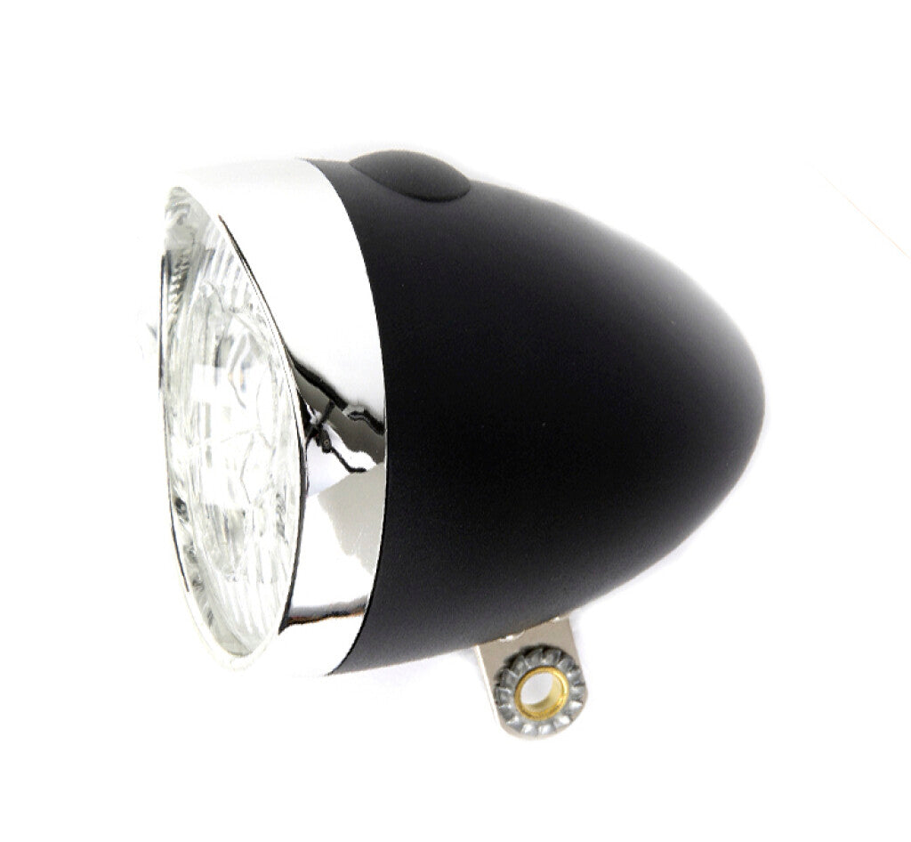 Faro Retro LED Batería Negro