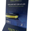 Buzaglo koplamp ikzilight tosti 40 cob led, usb-oplaadbaar