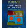 Iluminación set ikzi stripties azul