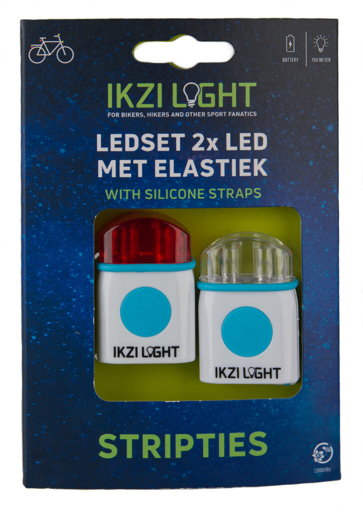 Verlichtingset Ikzi stripties wit