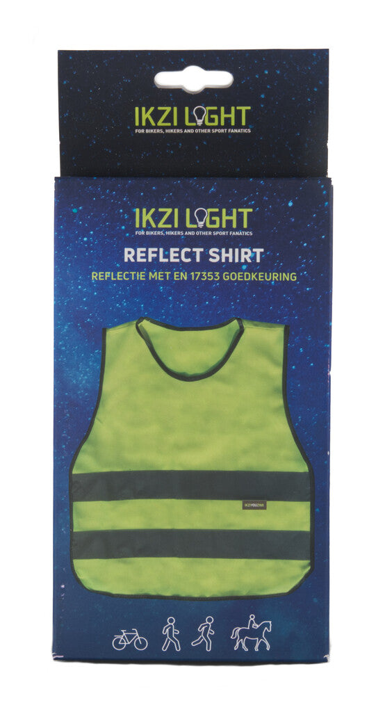 Ikzi-luz refleja la camisa xs geel chaleco de seguridad niños