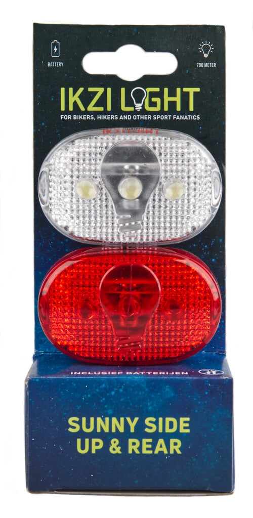 Set di illuminazione Ikzi 3-Led Oval