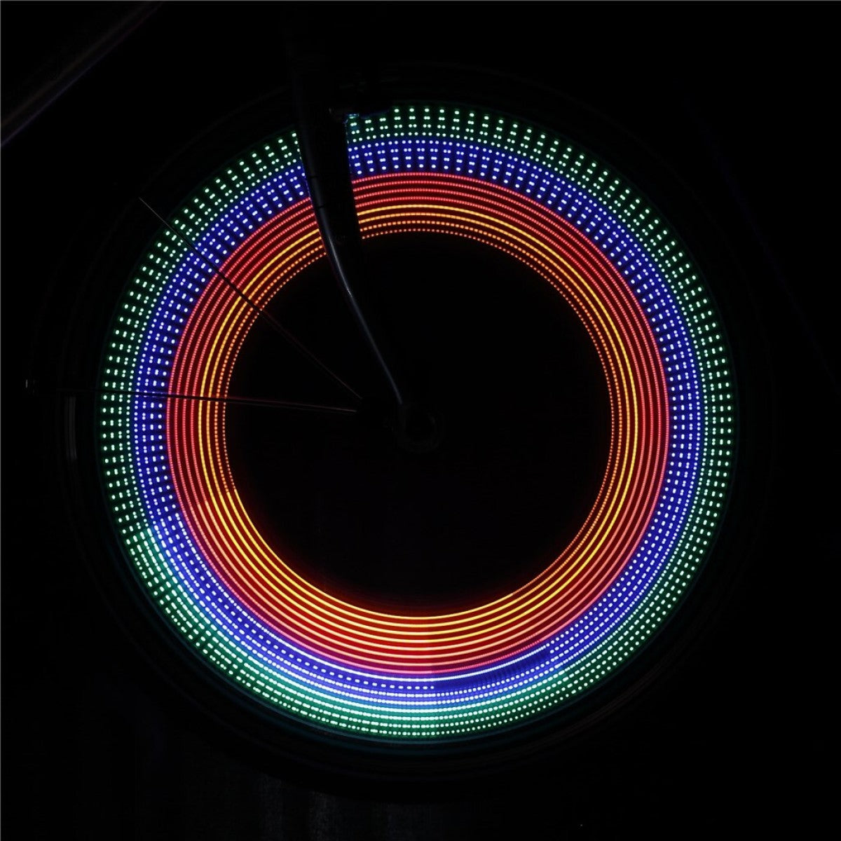 Luce ruota Ikzi a raggi 16-Led