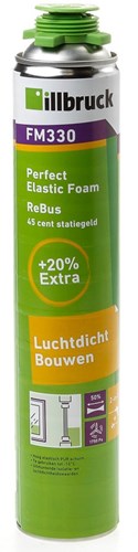 Illbruck fm330 perfect elasticfoam pro | elastisch purschuim rebus | 880 ml - fm330399613