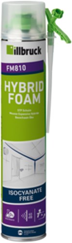 Illbruck fm810 schiuma ibrida 100% rebus senza isocianati 750ml - fm810510574