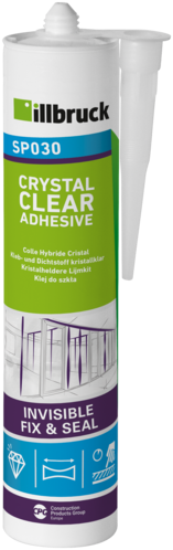 Sellador adhesivo transparente Illbruck sp030 | 310ml - sp030378255