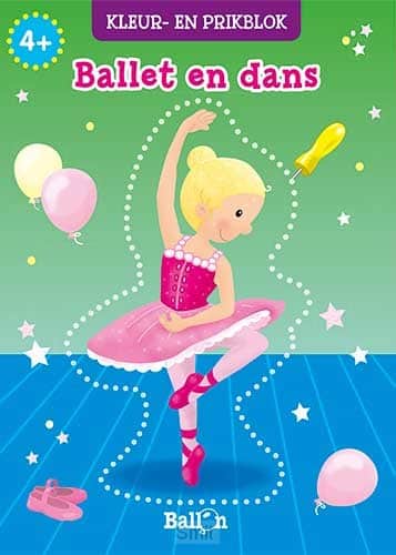 Bongers Toys Color and Prick Block Ballet and Dance