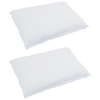 Vidaxl dekbed set met kussen 3 pcs wit donsveertjes