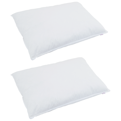 Vidaxl set copripiumino con cuscino 3 pezzi in piuma bianca