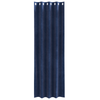 Tende oscuranti Vidaxl 2 pezzi blu scuro 140 x 260 cm in velluto