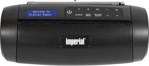 Radio compacta imperial dabman go dab+ fm negra - 22-316-00