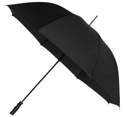 Impliva Golfparaplu windproof 125 cm polyester zwart