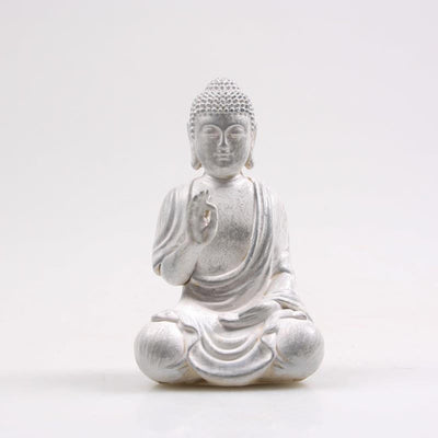 Season inspired decoration Buddha justice 10cm on stick