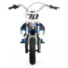 Injusa X-Trene Blue Fighter elektrische kindermotorfiets blauw
