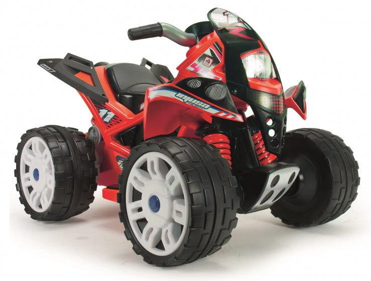 Injusa The Electric Children's Quad 12V rosso nero