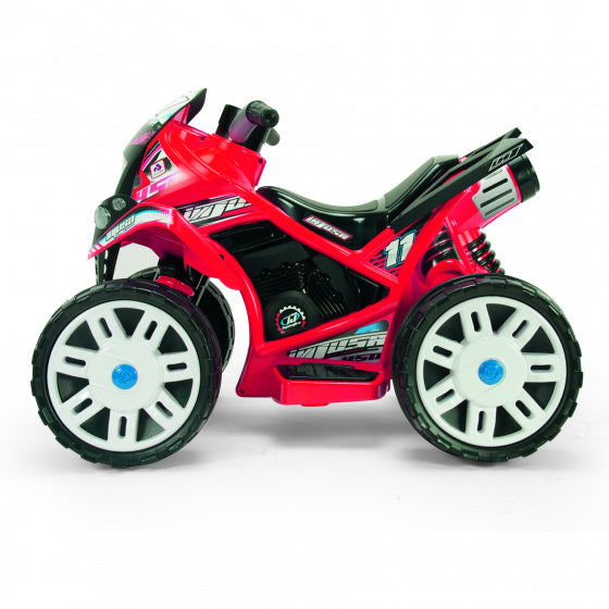 Injusa The Electric Children's Quad 12V rosso nero