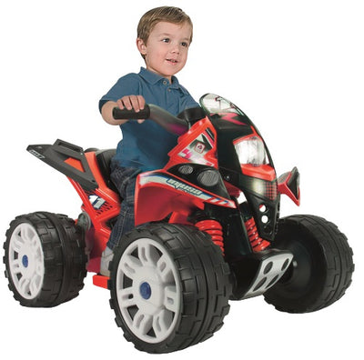 Injusa The Electric Children's Quad 12V rosso nero