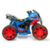 Injusa Spider-man Il veicolo batteria quad 12v blu rosso