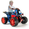 Injusa Spider-man Il veicolo batteria quad 12v blu rosso