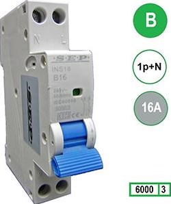Interruttore automatico di installazione 16a b kar 2p sep - 4518075