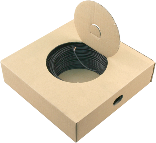 Enzo installatiedraad 1.5 mm². 100 m zwart - 01.265.01