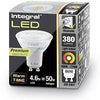 Faretto led integrato gu10 230v 3,6-50w tono caldo - led0300