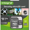 Ty integral micro SD memory card v30 128GB securi - 9500505