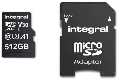 Scheda di memoria micro SD integrata v30 512 GB - 9500420
