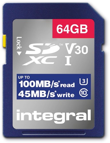 Enzo integral sd geheugenkaart v30 64gb - 9500605