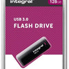 Memoria USB integral 128GB negra 3.0