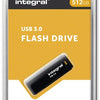 Memoria USB integral 512GB negro 3.0 - 9500220