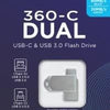 Memoria USB integral 64GB metálica dual USB-C y USB 3.0 - 9500285