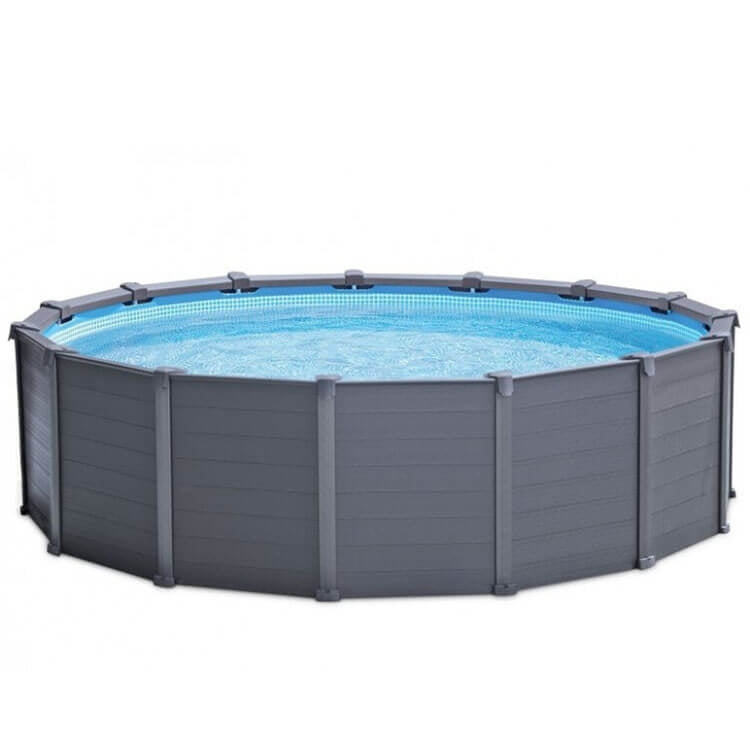 Pannello di grafite della piscina Intex 478 x 124 cm